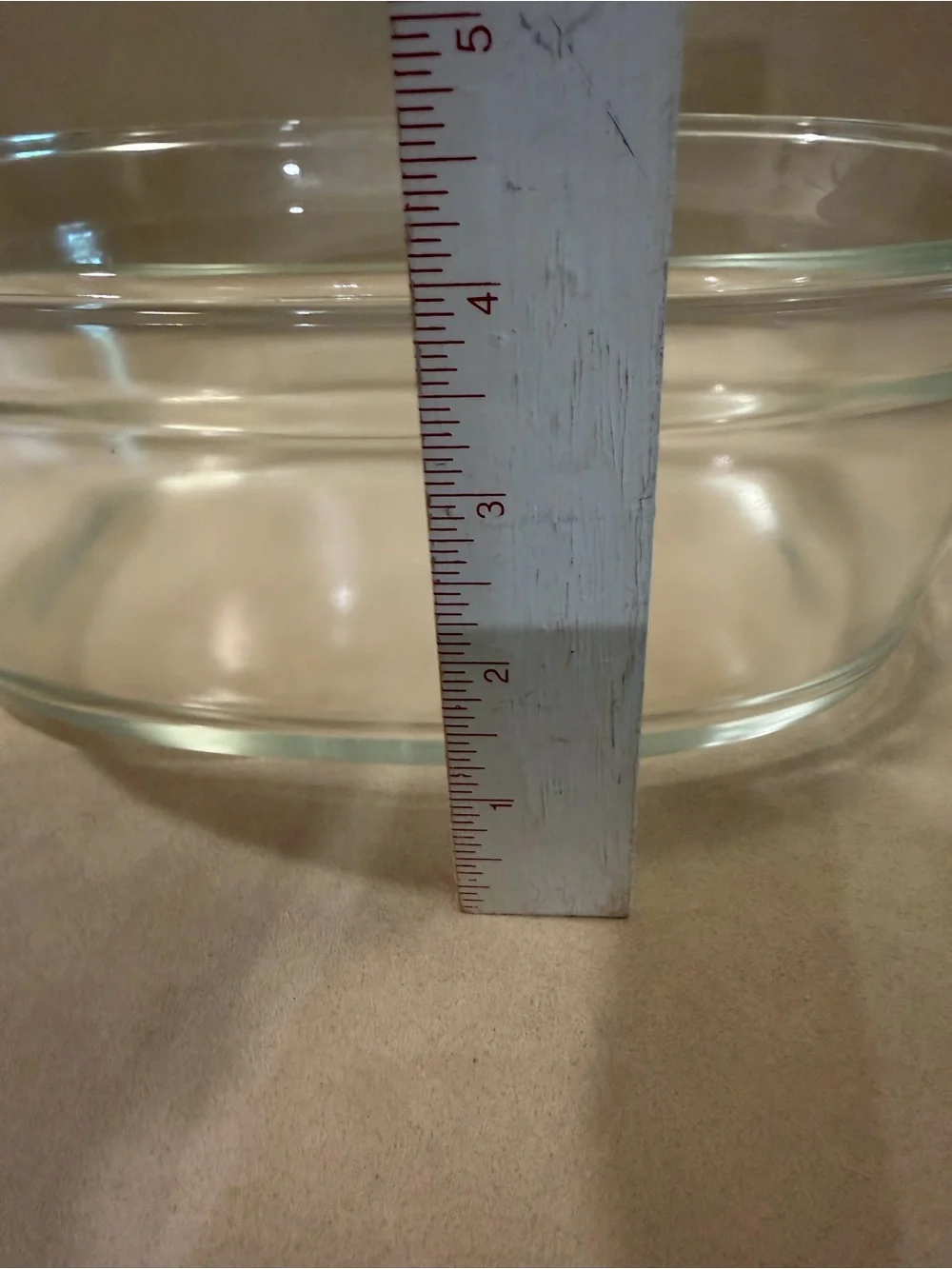 PYREX Clear Glass Oval Casserole  Bakeware Dish with Lid and Handles 703